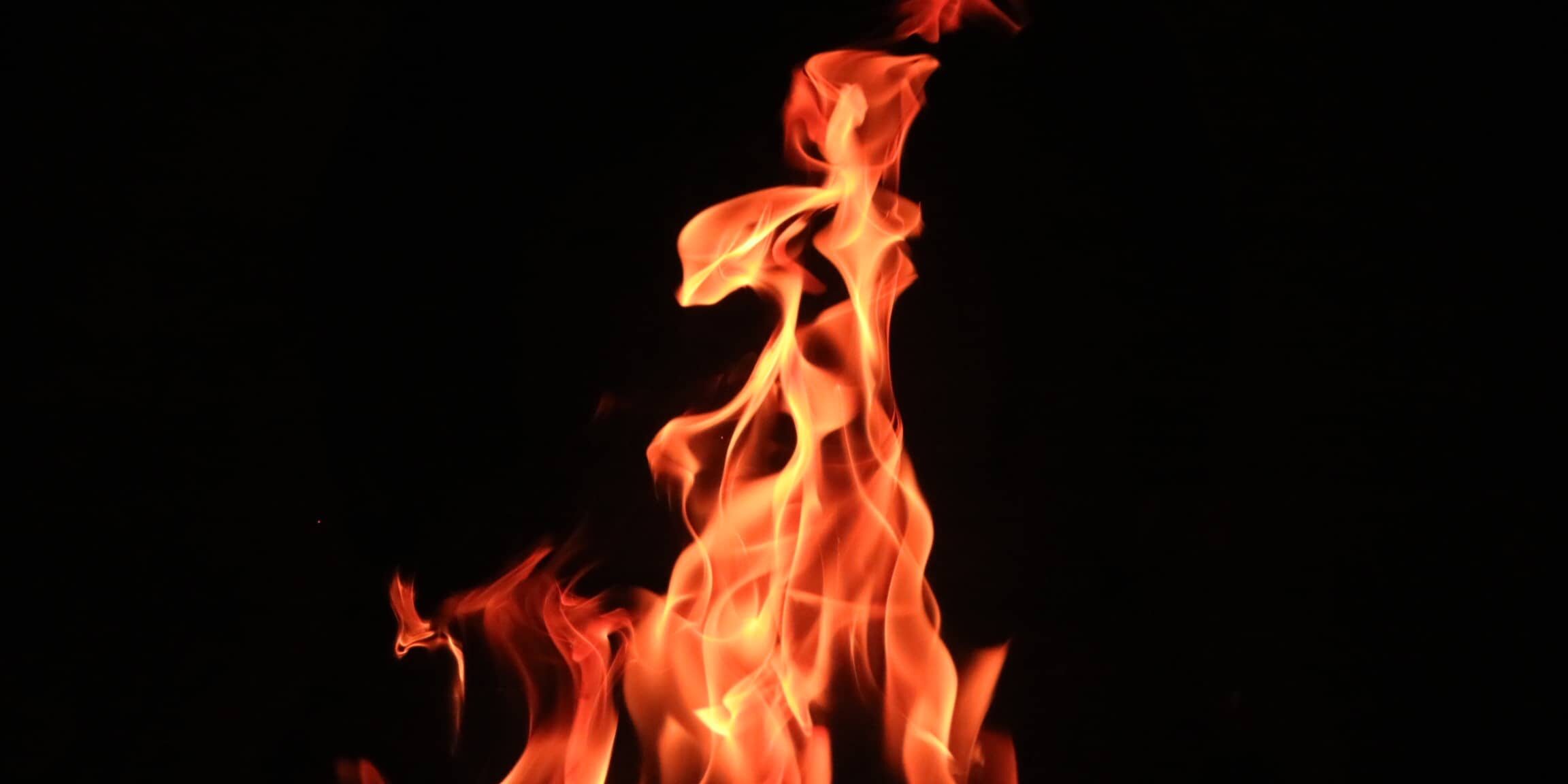 time lapse photography of fire